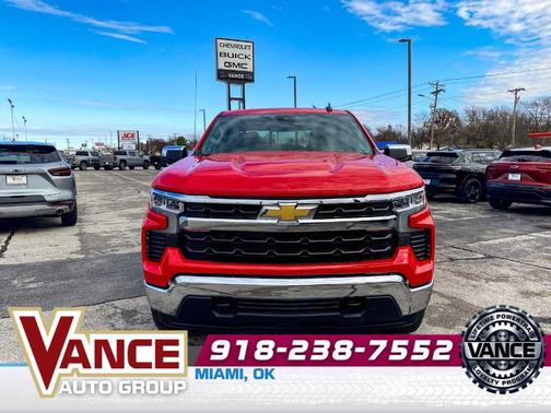 Red 2025 Chevrolet Silverado 1500 LT