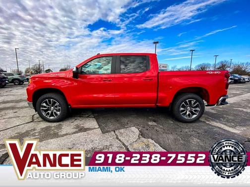 Red 2025 Chevrolet Silverado 1500 LT
