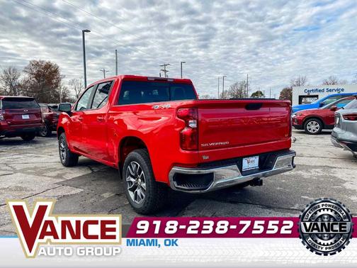 Red 2025 Chevrolet Silverado 1500 LT