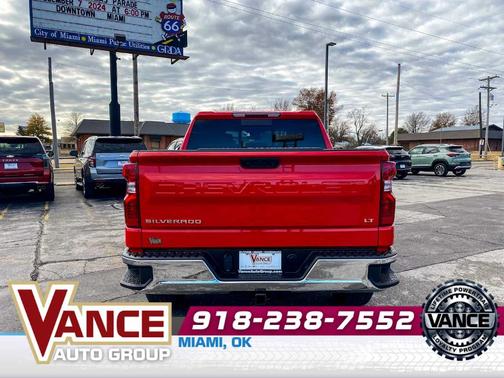 Red 2025 Chevrolet Silverado 1500 LT