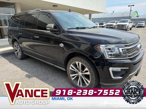Agate Black 2020 Ford Expedition Max King Ranch