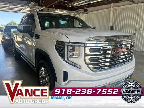 White Frost Tri-Coat 2022 GMC Sierra 1500 Denali