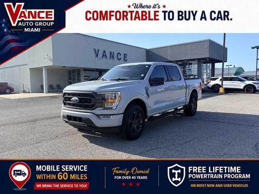 Avalanche Gray 2023 Ford F-150 XLT