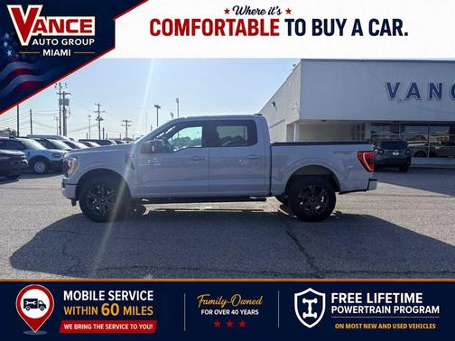 Avalanche Gray 2023 Ford F-150 XLT