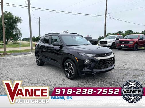 Mosaic Black Metallic 2021 Chevrolet Trailblazer RS
