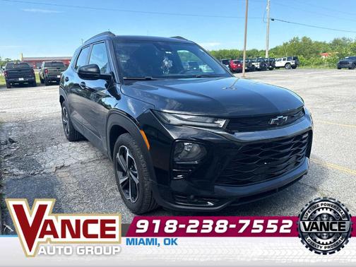 Mosaic Black Metallic 2021 Chevrolet Trailblazer RS