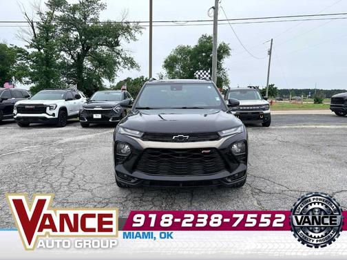 Mosaic Black Metallic 2021 Chevrolet Trailblazer RS