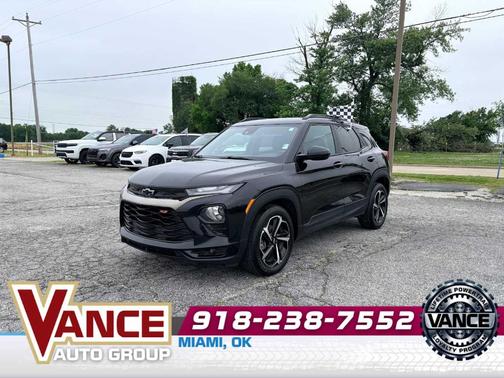 Mosaic Black Metallic 2021 Chevrolet Trailblazer RS