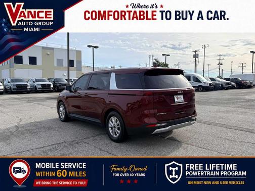 Flare Red 2024 Kia Carnival LX