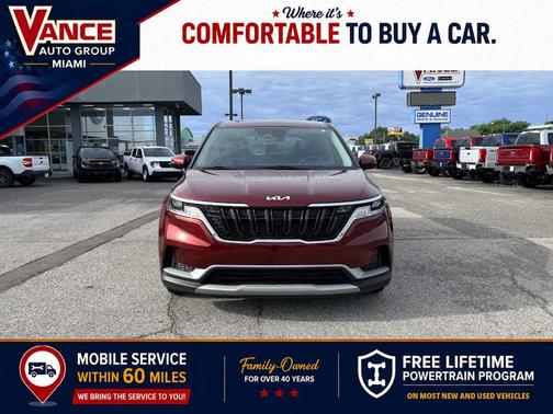 Flare Red 2024 Kia Carnival LX
