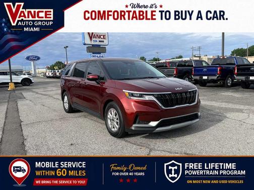 Flare Red 2024 Kia Carnival LX