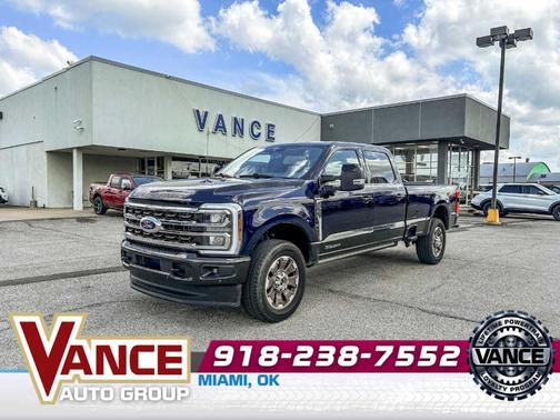 Blue 2024 Ford F-350 King Ranch