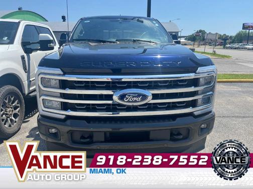Blue 2024 Ford F-350 King Ranch