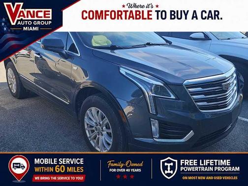Shadow Metallic 2019 Cadillac XT5 Base