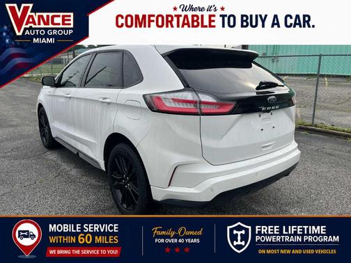 Star White 2022 Ford Edge ST-Line