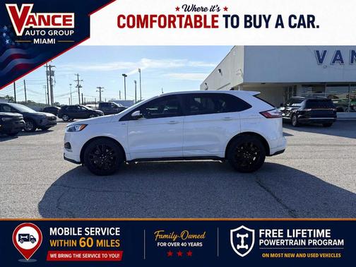 Star White 2022 Ford Edge ST-Line