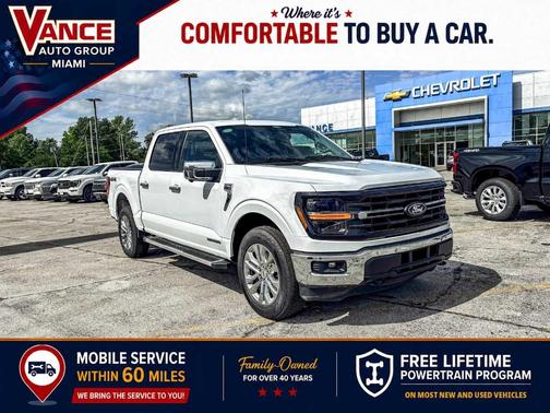 Oxford White 2024 Ford F-150 XLT