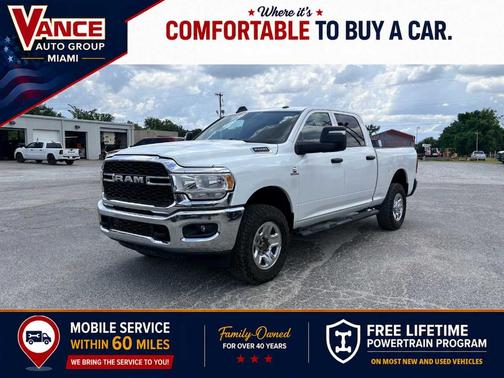 Bright White Clearcoat 2024 RAM 2500 Tradesman