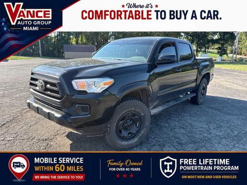 Midnight Black Metallic 2021 Toyota Tacoma SR