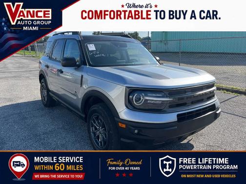 Iconic Silver Metallic 2021 Ford Bronco Sport Big Bend