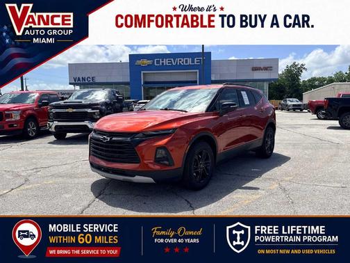 Cayenne Orange Metallic 2021 Chevrolet Blazer 2LT