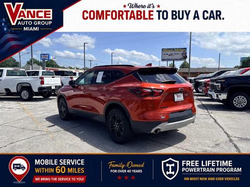 Cayenne Orange Metallic 2021 Chevrolet Blazer 2LT