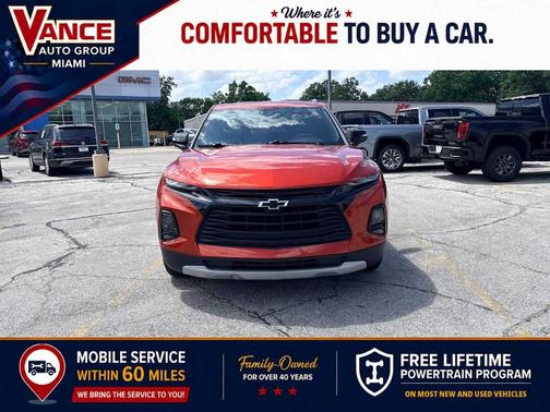 Cayenne Orange Metallic 2021 Chevrolet Blazer 2LT