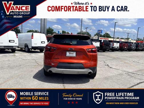 Cayenne Orange Metallic 2021 Chevrolet Blazer 2LT