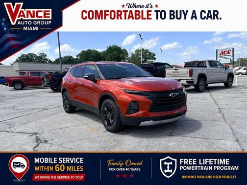 Cayenne Orange Metallic 2021 Chevrolet Blazer 2LT