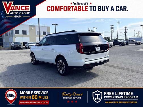 Star White 2027 Ford Expedition Max Platinum