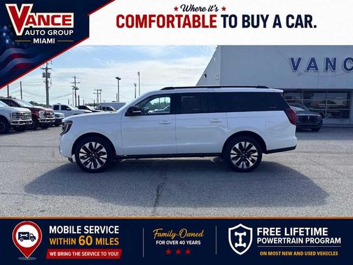 Star White 2027 Ford Expedition Max Platinum