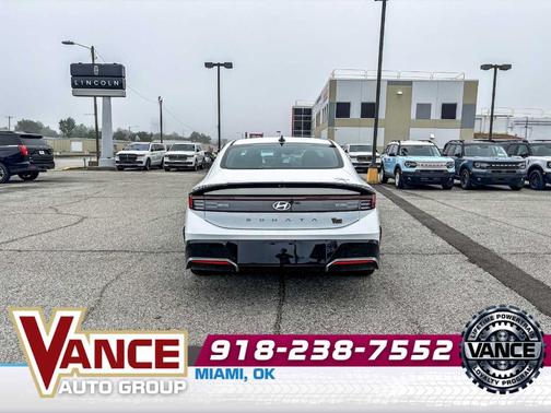 White 2025 Hyundai SONATA SEL