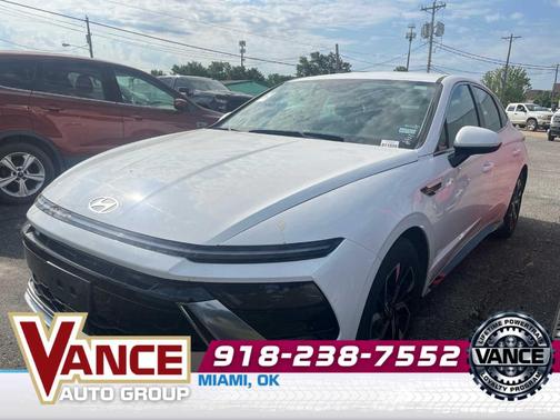 White 2025 Hyundai SONATA SEL