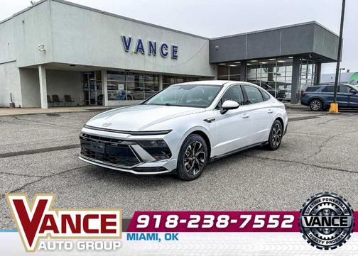 White 2025 Hyundai SONATA SEL