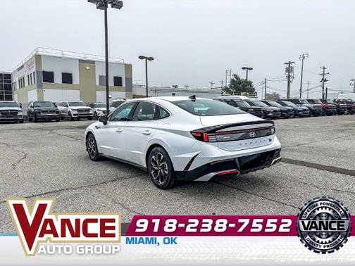 White 2025 Hyundai SONATA SEL