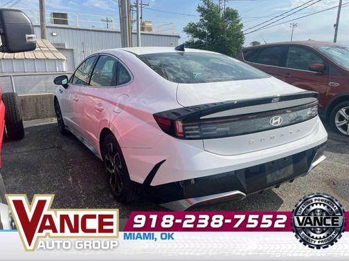 White 2025 Hyundai SONATA SEL