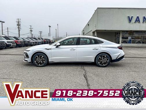 White 2025 Hyundai SONATA SEL