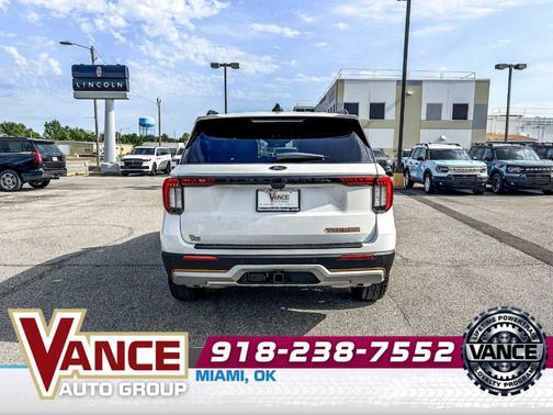 Star White 2026 Ford Explorer Tremor