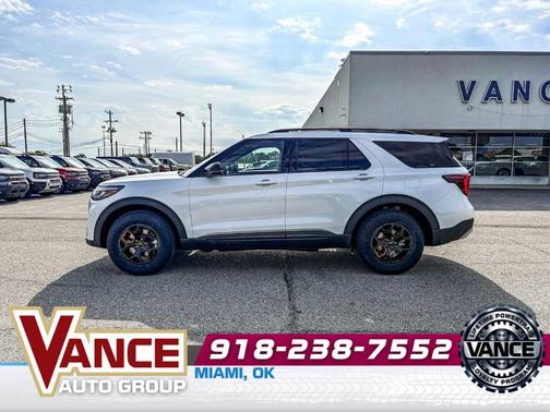 Star White 2026 Ford Explorer Tremor