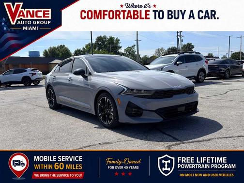 Wolf Gray 2023 Kia K5 GT-Line