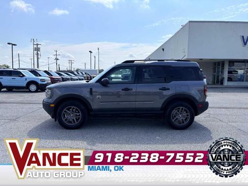 Carbonized Gray 2025 Ford Bronco Sport Big Bend
