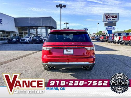 Red Carpet Metallic Tinted Clearcoat 2026 Lincoln Aviator Premiere