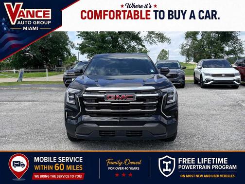 Ebony Twilight Metallic 2026 GMC Terrain FWD Elevation