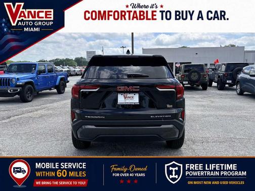 Ebony Twilight Metallic 2026 GMC Terrain FWD Elevation