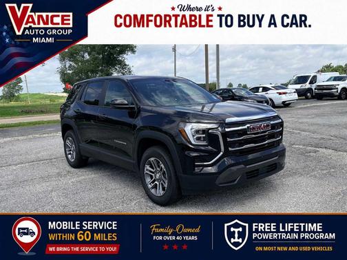 Ebony Twilight Metallic 2026 GMC Terrain FWD Elevation