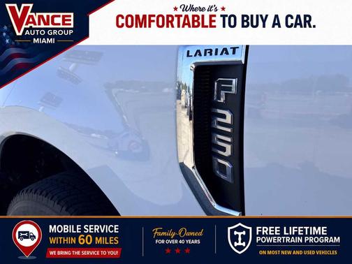 Oxford White 2022 Ford F-250 Lariat