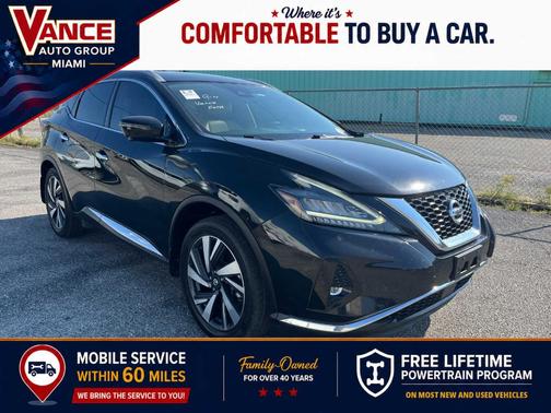 Magnetic Black 2022 Nissan Murano SL