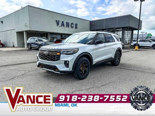 Star White 2026 Ford Explorer Tremor