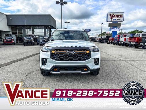 Star White 2026 Ford Explorer Tremor