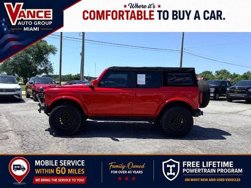 Race Red 2021 Ford Bronco Big Bend